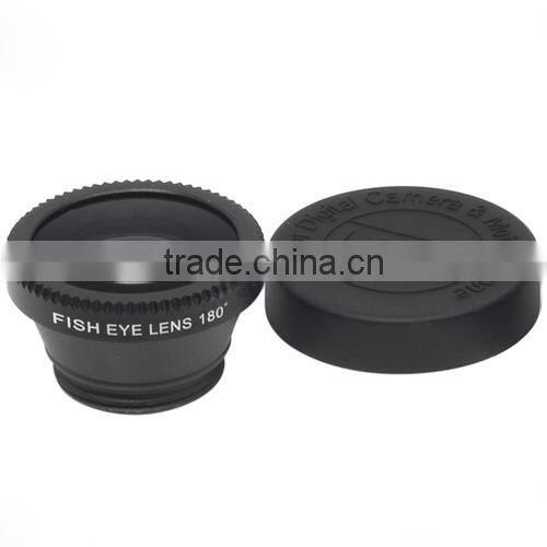 Hot 180 Degree Phone Case Fish eye Lens for iphone