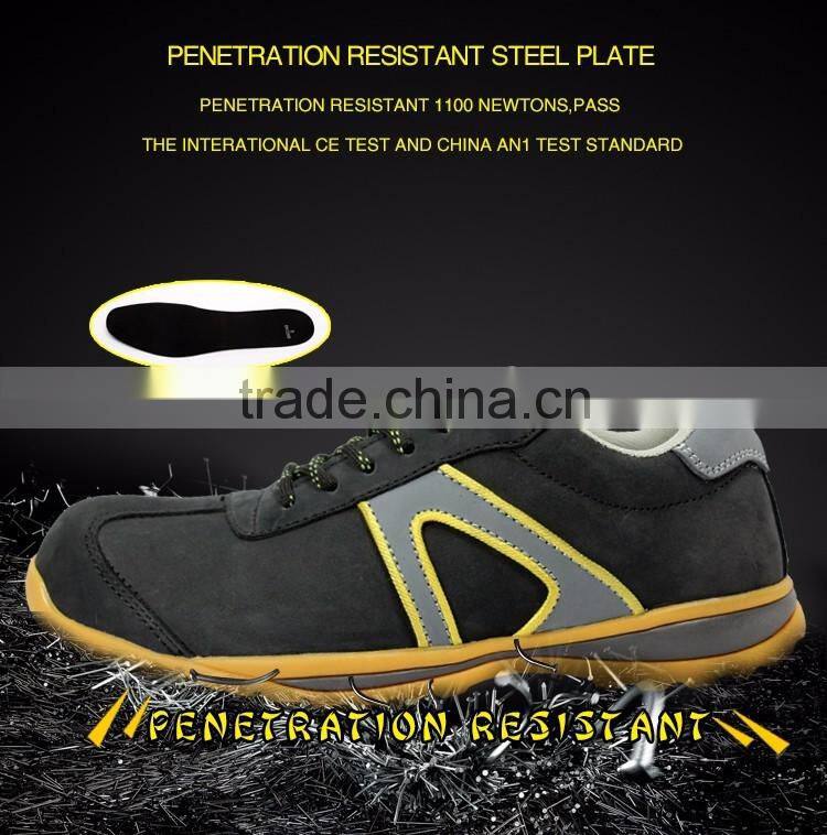 Classic Leather Upper Steel Toecap protective shoe