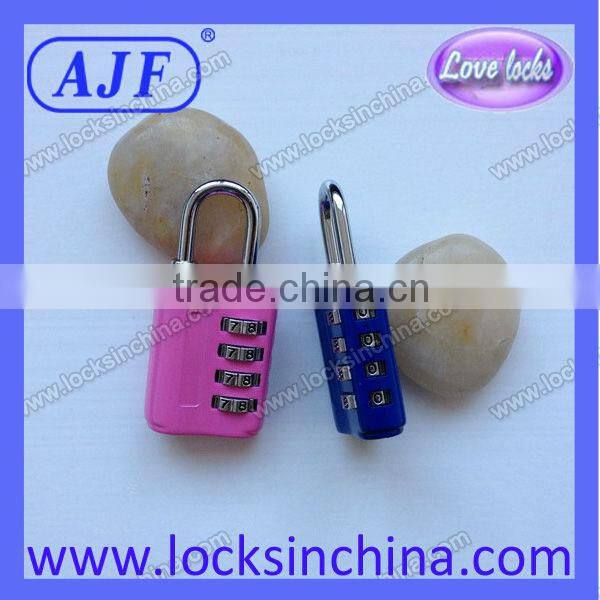 promotional TSA shape number lock for luggage bag