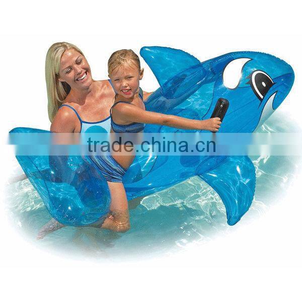 Inflatable bady PVC dragon rider toys