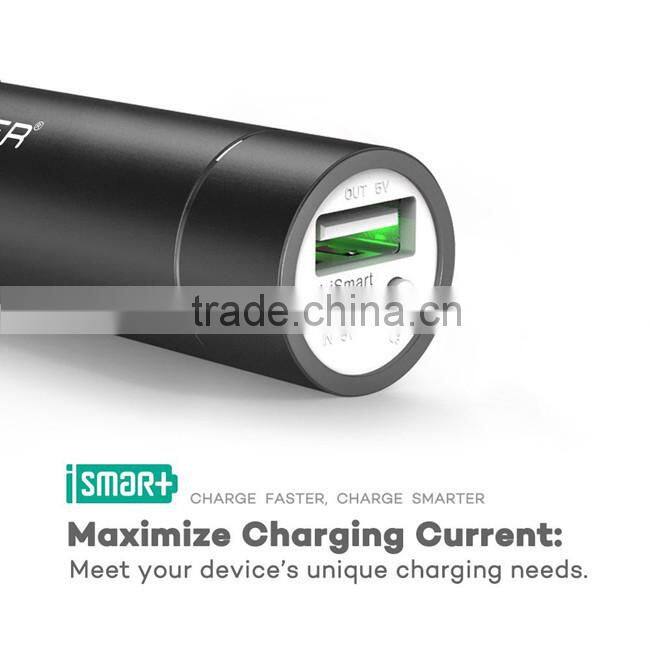 High quality power banks Small size power bank 2600mah powerbank promotion gift with OEM logo Package