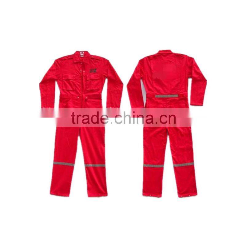 Coverall Workwear/Work overalls with reflective tape manufacturer in China