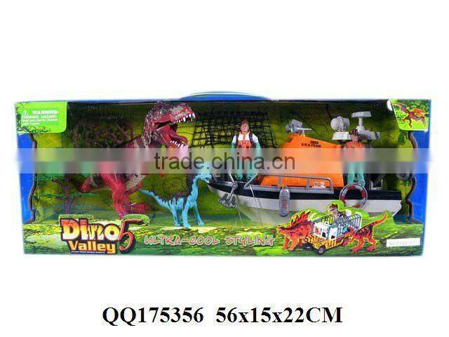 Funny dinosaur play set