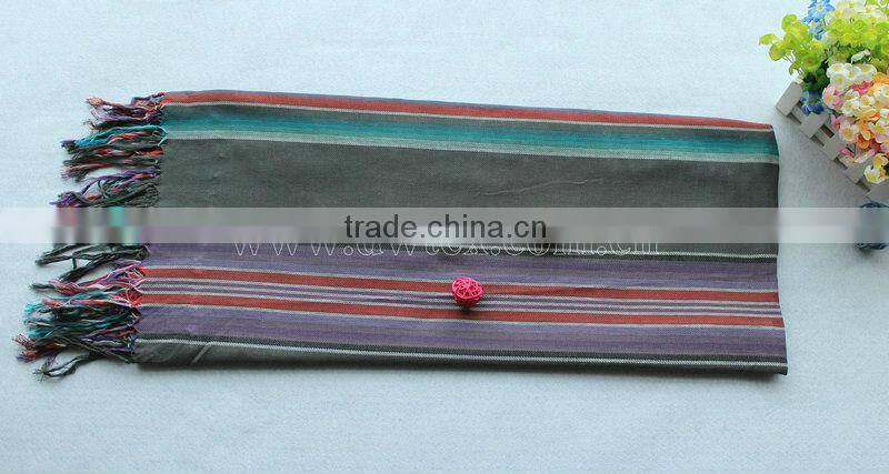 High quality 100% Cotton or Viscose woven stripe Hamam Towel