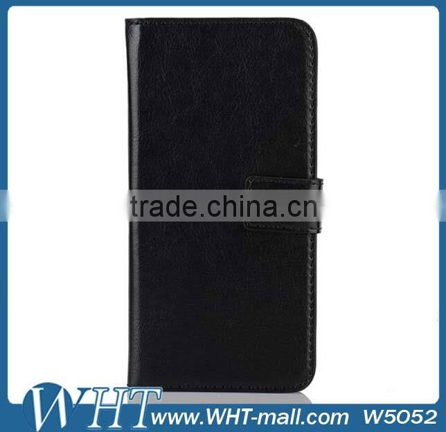 Top Selling Stand Leather Wallet Cover Case for HTC One 2 M8, for HTC One 2 M8 Case Cover