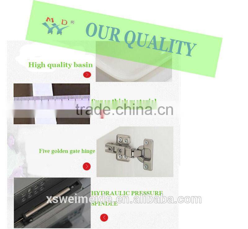 Wall Corner Bathroom hangzhou pvc bathroom cabinet (WMD-235)