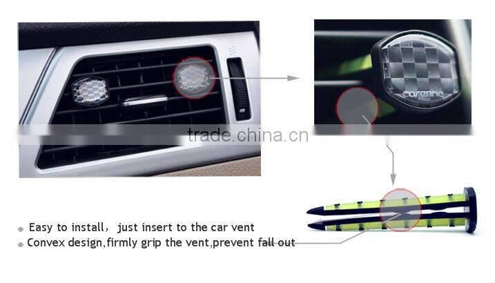 Retail perfume auto stick promotion car vent clip 2015 air freshener