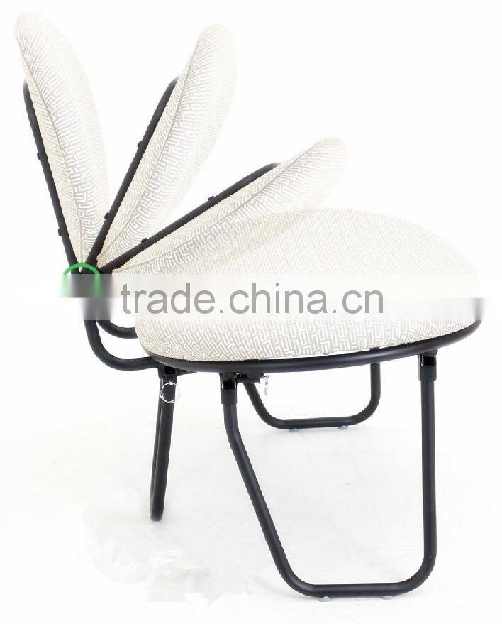 Modern Style folding outdoor metal chair