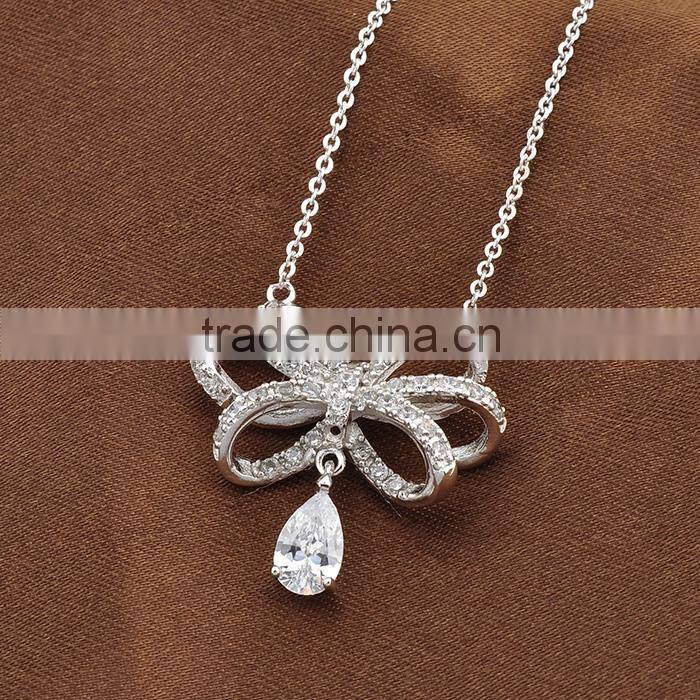Custom Jewelry Wholesale Bow Dulhan Necklace And Earring Sets