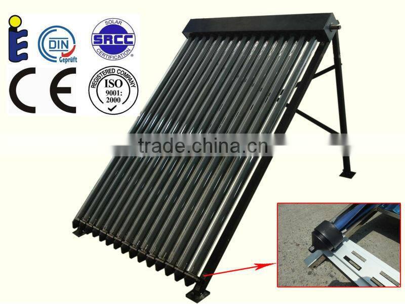 Vacuum tube solar project system collector