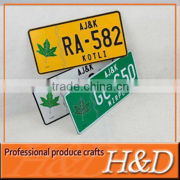 promotion high quality license plate