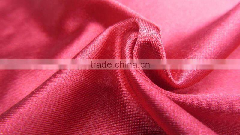 bright satin nylon elastic fabric