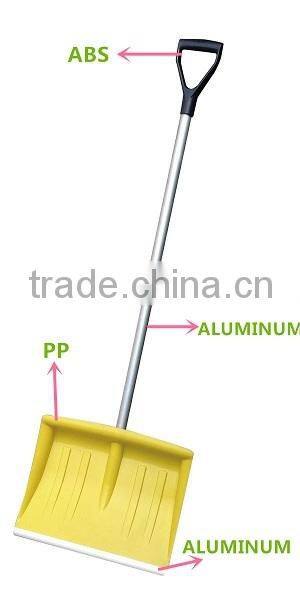 HOT SALE Garden Winter Tool Plastic Spade Aluminum Material Garden Snow Shovel