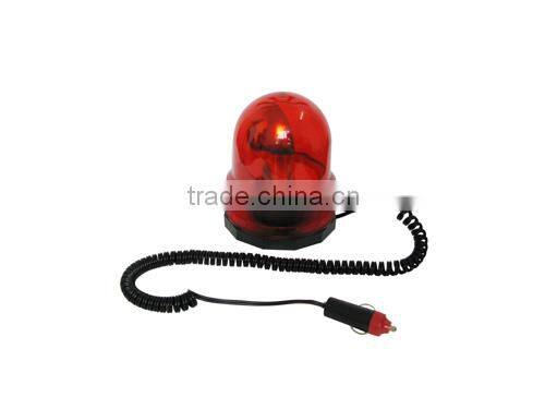 12v 24v Red Magnetic Base Motorcycle Emergency Strobe Warning Beacon Light
