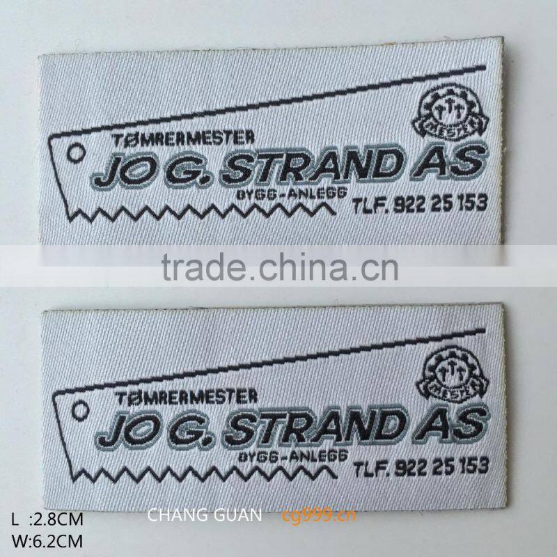 cartoon complex woven label for gifts