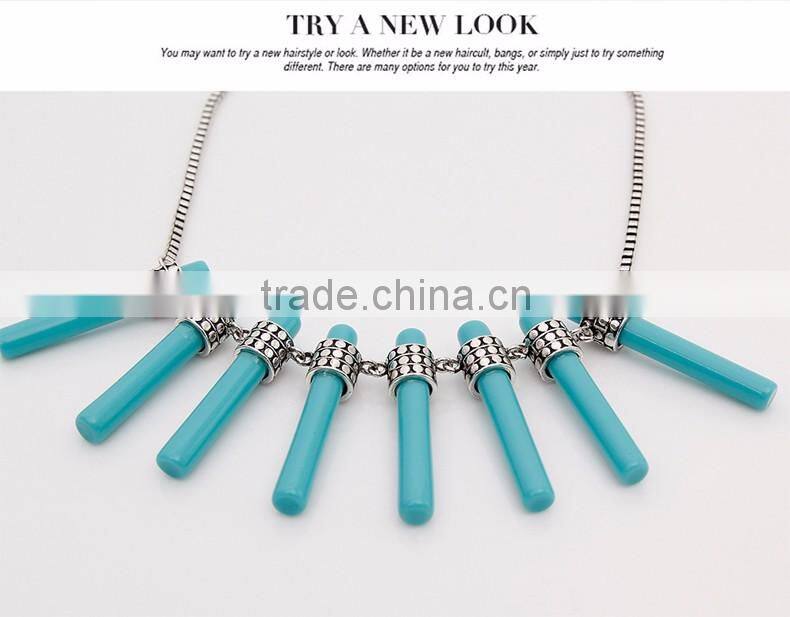 New Design Fashion Crystal Necklaces Women Luxury Statement Diamond Necklace Jewelry SKA8456