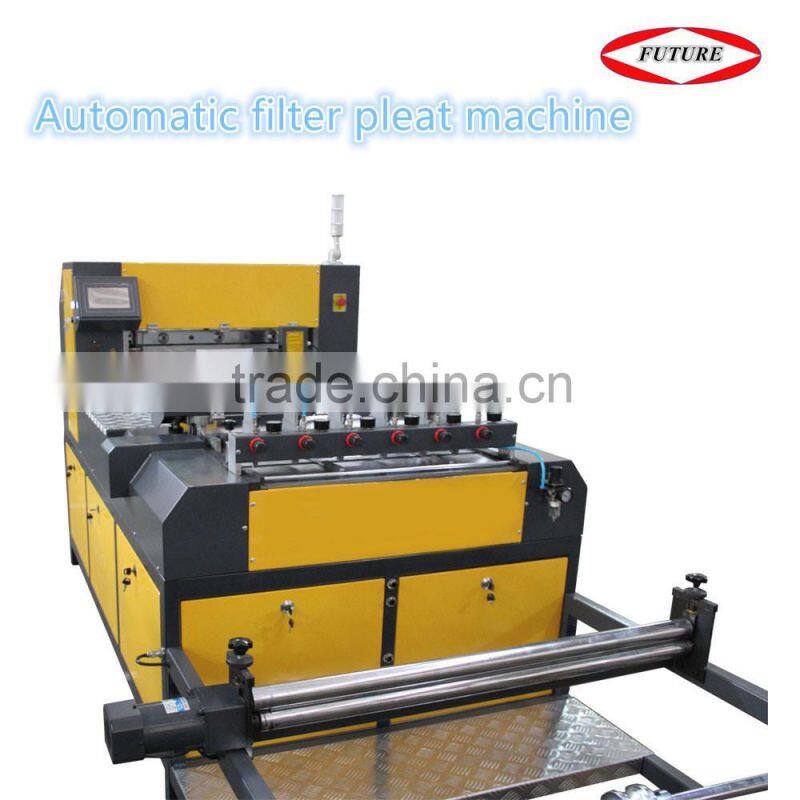 Automatic filter nonwoven fold machine