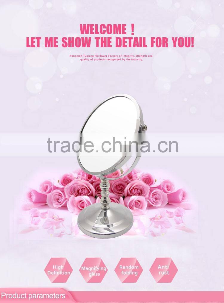 Chrome Plated Finishing Double Sides Convex Cosemtic Mirror with good quality