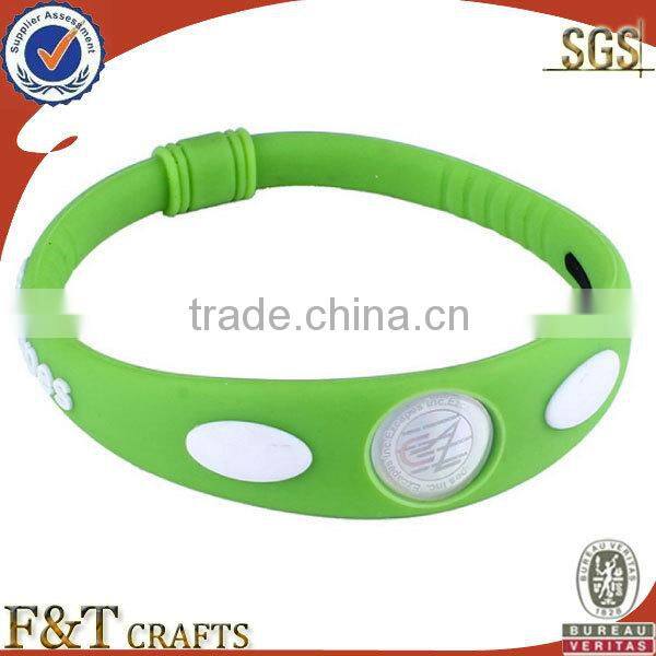 fashion novelty adjustable funny energy cheap custom silicone bracelet for kids