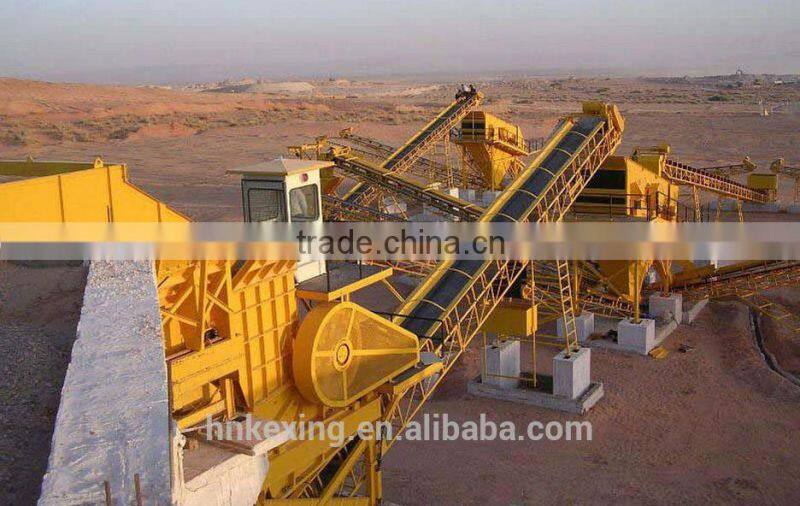 Mineral Rock Belt Conveyor System With Highly Efficiency For Sale