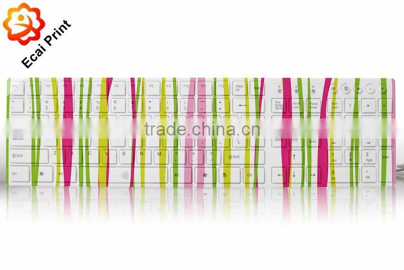 Special popular customize heat transfer computer keyboard
