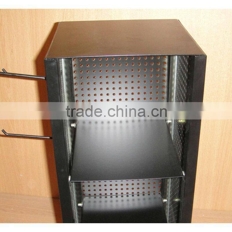metal revolving counter key chain display from china factory