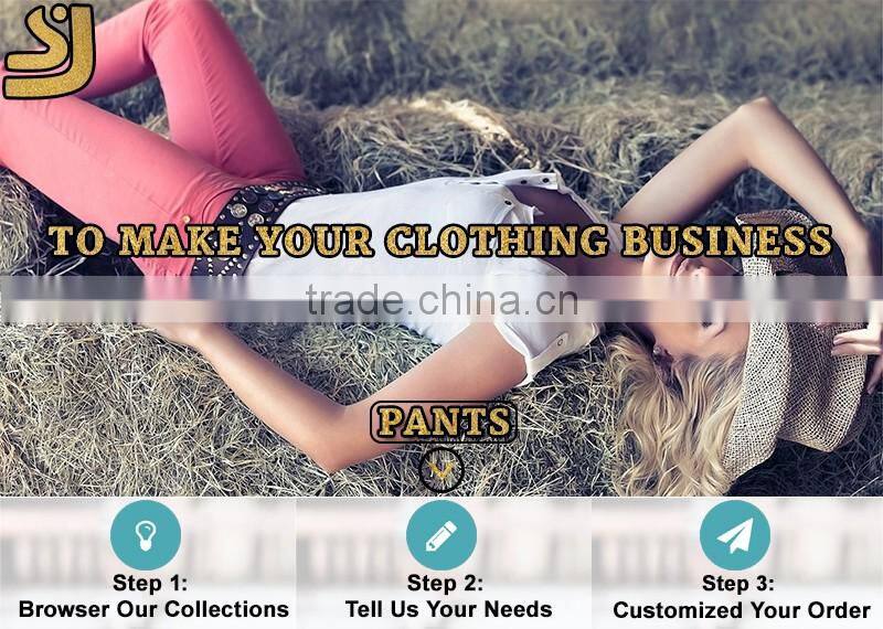 Custom hot sexy slimming women stretch pants, new arrival women black flared trousers