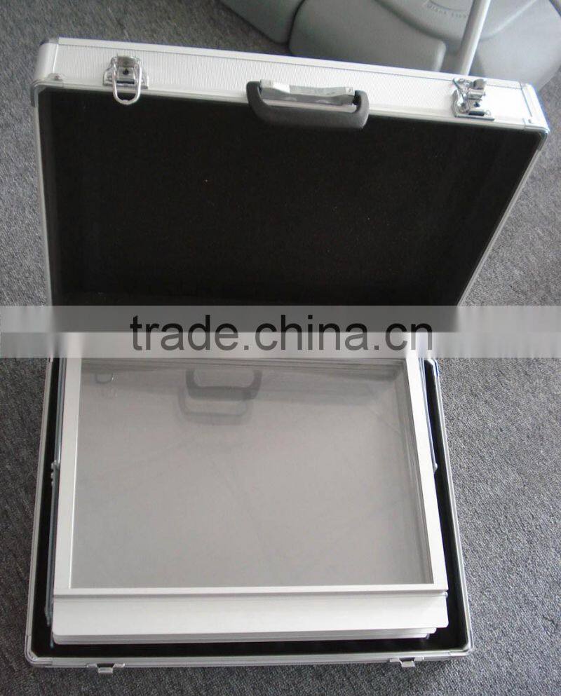 A4 aluminium Portable Literature holders Rack from china
