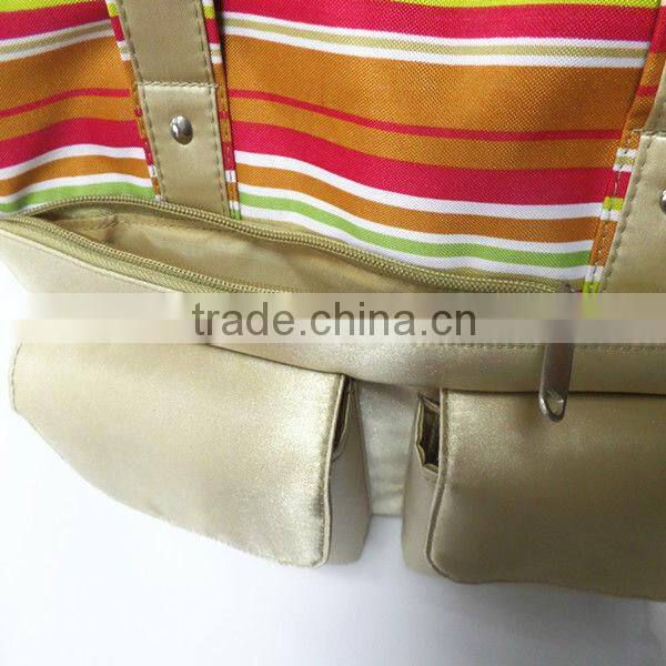 Fashion Stripe Mother Bag