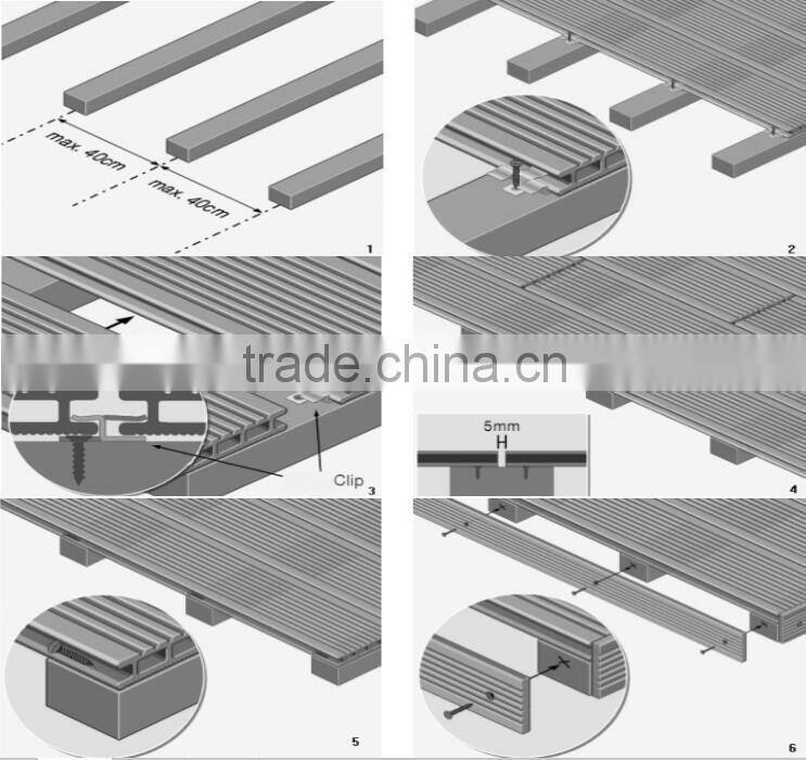 Hidden decking fastener, decking fastener
