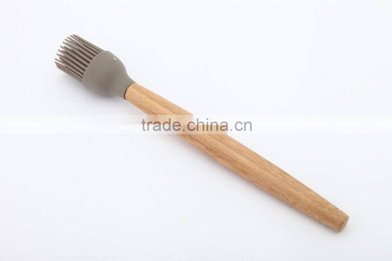 New product wood handle silicone kitchenware