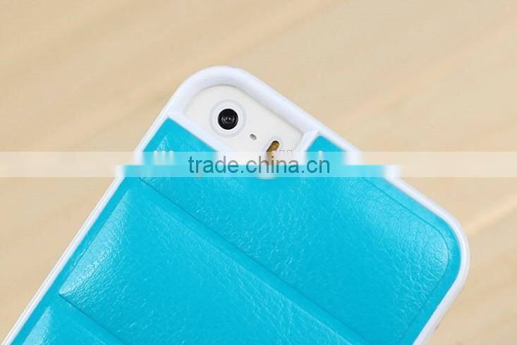 For iPhone 5 Plastic Case With Soft Leather, For iPhone 5S Plastic Case