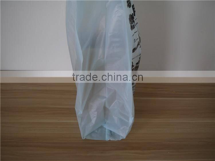 Reusable plastic t-shirt shopping bag,T-shirt Plastic Bag