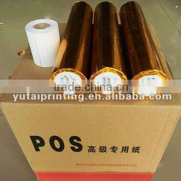 1 ply white blank thermal paper rolls printer paper