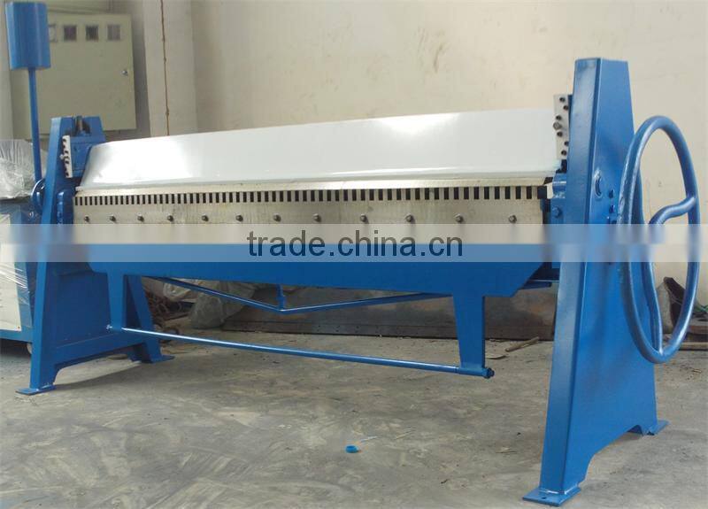 NO POLLUTION hand type sheet metal folding machine manual plate bending machine price