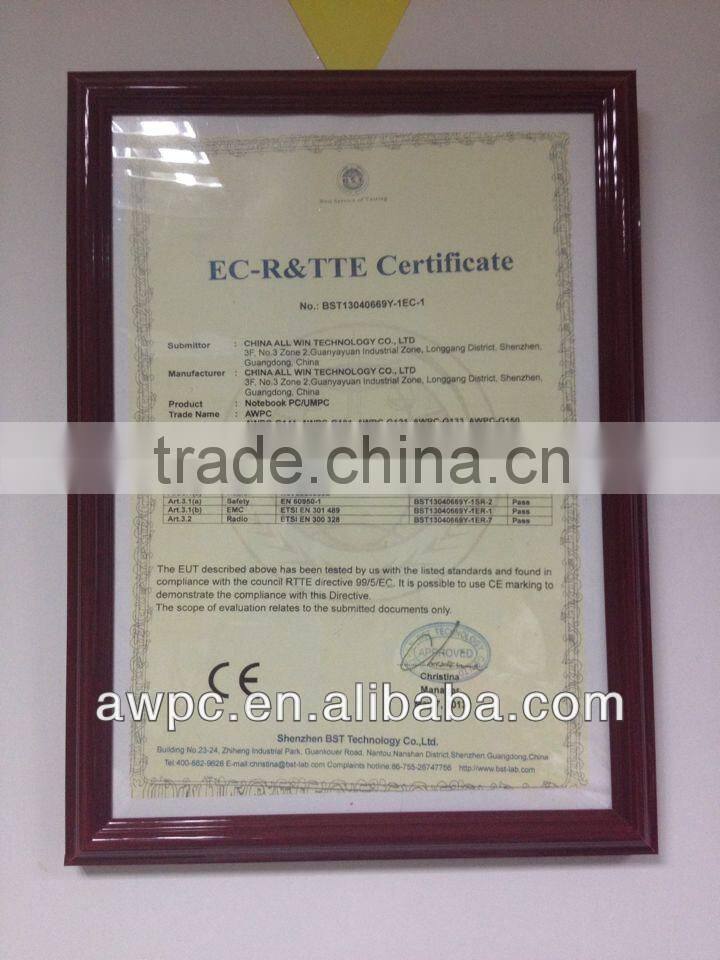 AWPC 2014 new product china laptop 13.3 inch