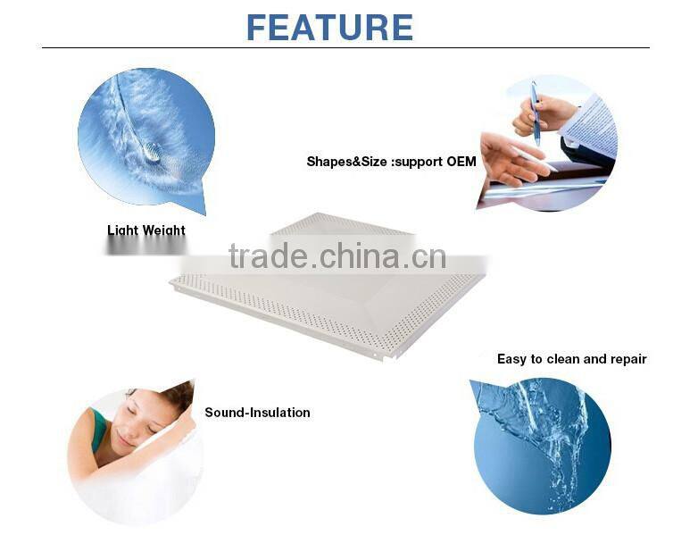 2016 Factory price Clip in Square aluminum for building maintenance unit