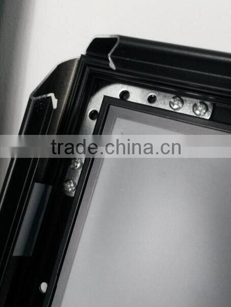 snap on frame wall mounted picture frame silver/black aluminum poster frame A1 size