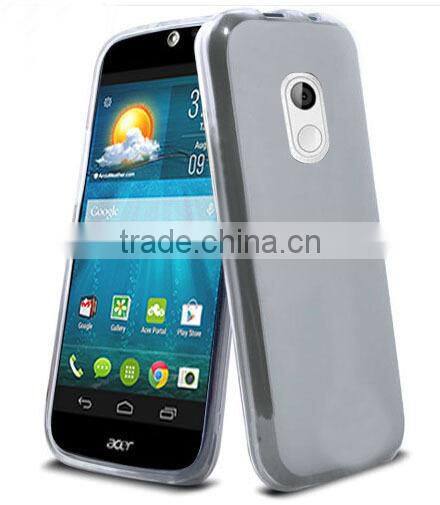 for Acer Liquid Z200 transparence tpu case with high quality factory price