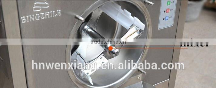 CE approved big cooling cylinder hard ice cream making machine