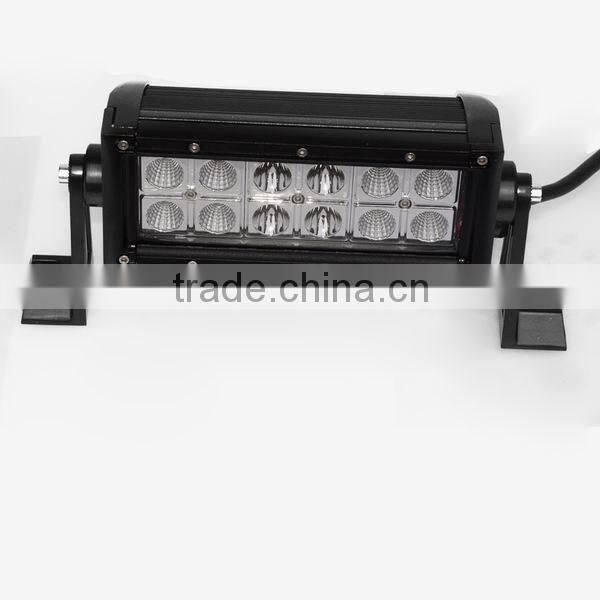 heavy duty durable housing led light bar for car double row 36w light led for car modification