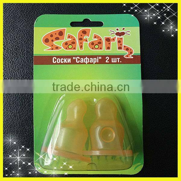 custom cheap Plastic Clamshell Packaging with Hanging Hole