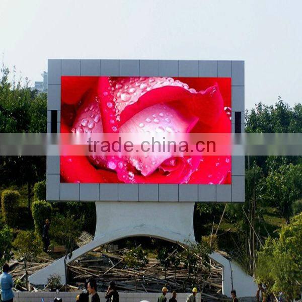 P16 round high resolution xxxx videos led display screen for advertising