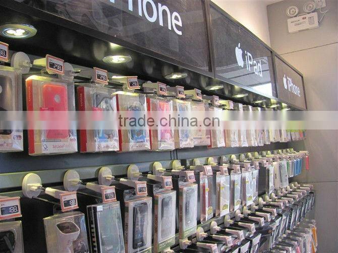 Supermarket pegboard magnetic hooks for display