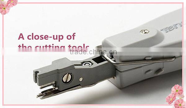 Network keystone jack IDC or rj45 110 punch down tool