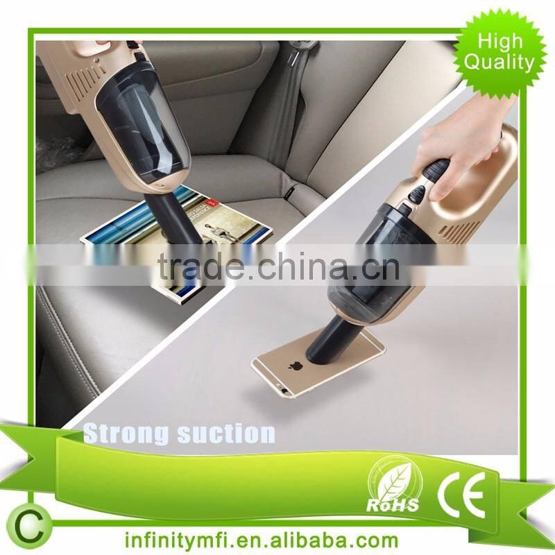 Amazon New Product Dry Whirlwind Function Rechargeable Cordless Hand Hold and Household/Car Vacuum Cleaner Online Shopping