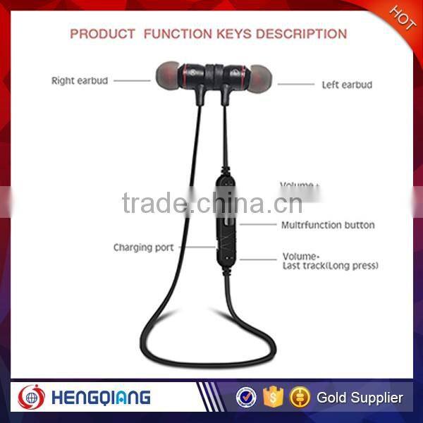 new product stereo sound bass noise reducing sport earphone