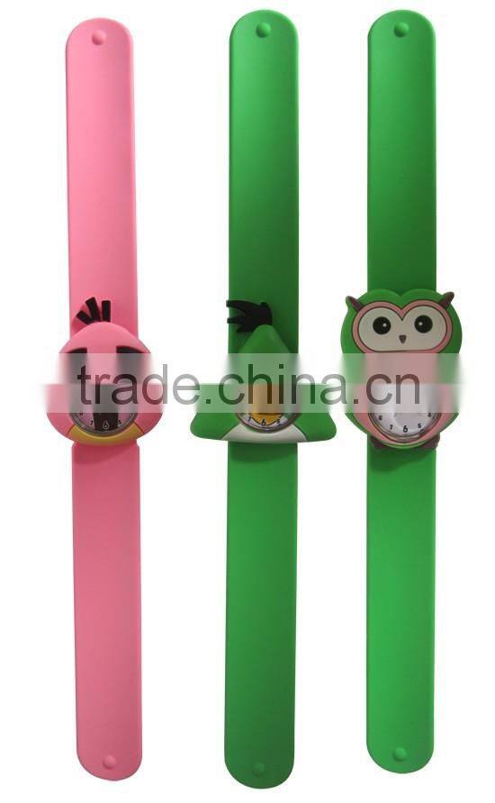2015 New colorful watches hot wholesale assorted candy colors silicone slap watches
