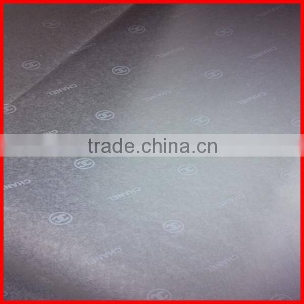 Fashionable Logo Printed Transparency Wrapping Paper Wholesale