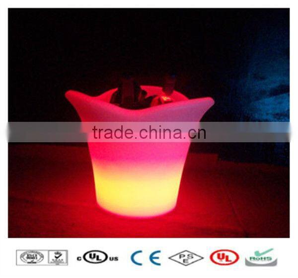 Beer Cooler LED Glowing Small Ice Bucket